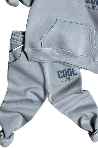 Riccotarz Σετ αθλητικής φόρμας Boy's Cool Boy με φερμουάρ και τσέπη με φερμουάρ