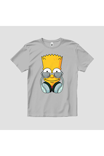 Built By Crazy Bart Simpson slušalice unisex dječja majica