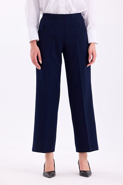 PASTELASTORE High Waist and Elastic Back Wide Leg Women's Palazzo Trousers - 2345