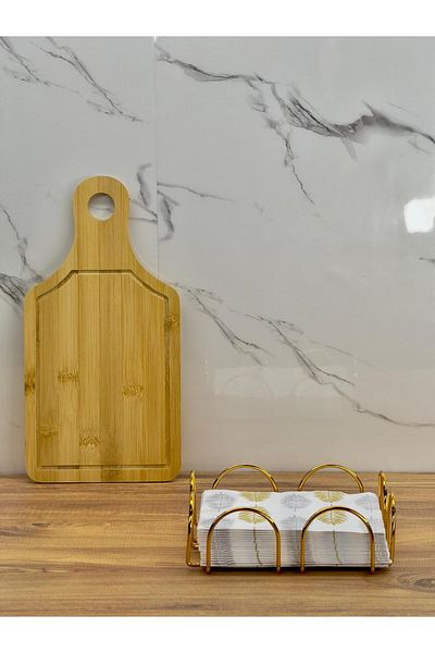 AP STORE Gold Gold Plated Stainless Full Steel Napkin Holder Gold Napkin Holder