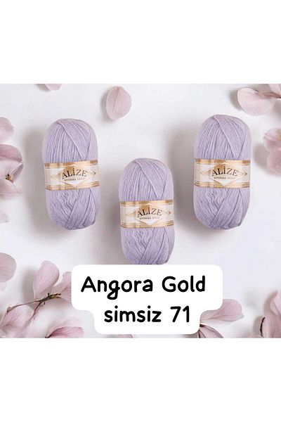 ÇEÇEN HOME (3 Τεμάχια) Alize Angora Gold 71 (100gr 500mt)