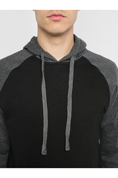 Dennis Lingo By Styli Color Block Hoodie with Front Pocket