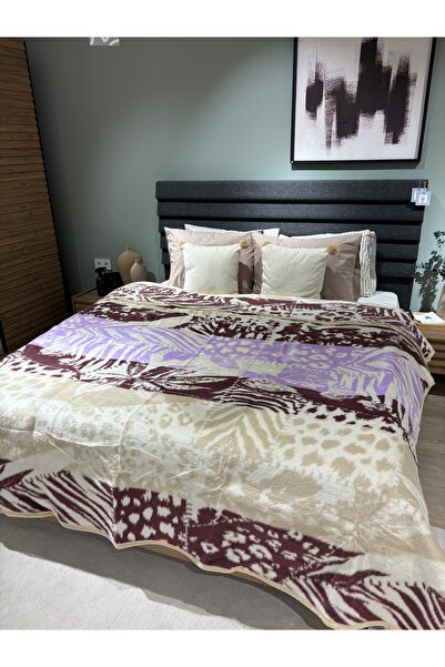 Sesli Softy Series Acrylic Soft Thick King Size Blanket 200X220 Size 500Gr / M2 Weight