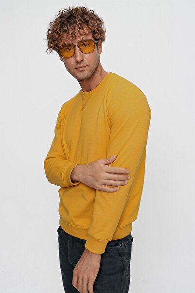 TENA Ανδρικό φούτερ με λαιμόκοψη (22-7781) Basic Three Thread