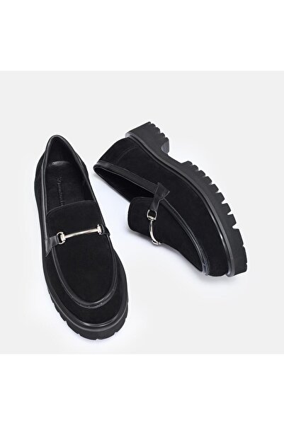 37Numara BÜYÜK NUMARA LOAFER AYAKKABI TOKALI HAKİKİ DERİ 41-42-43-44-SİYAH