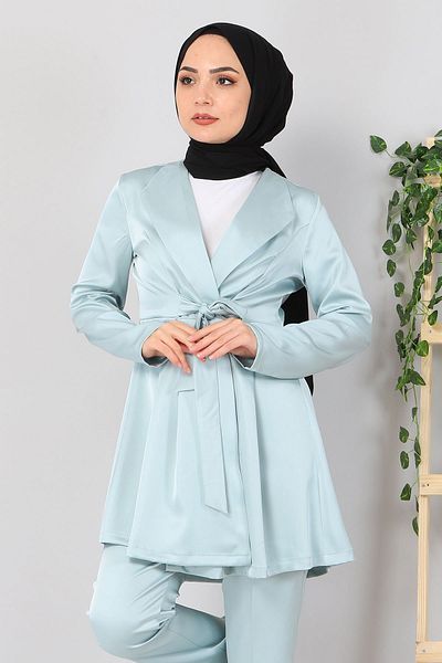 Modamihram Комбиниран сатен, мента 10658