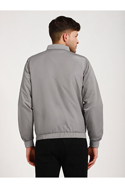 Dennis Lingo By Styli Collared Regular Fit Bomber Jacket
