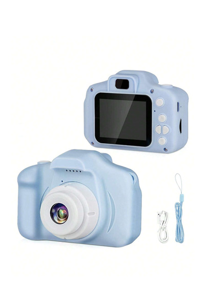 qasul Kızlar/Erkekler için HD Dijital Video Kamera Oyuncakları Taşınabilir  Akıllı Çocuk Dijital Kamera