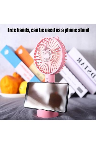 Choice USB mini handheld fan cooler portable small charging fan mini desktop charging silent dormitory o...