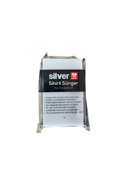 SİLVER HOME Silver Home Magic Sponge Multipurpose Practical Easy to Use Cleaning 2 Pieces