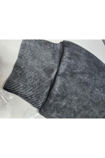 Toum KUIN  Yıkamalı Kanye West Vintage Kapüşonlu Sweatshirt