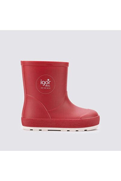 IGOR ÇOCUK KIRMIZI W10307 YOGI NAUTICO ÇİZME W10307-IGR005