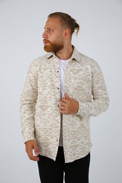 DAKSEL Πουκάμισο-τσάκετ BRG Mink Comfortable Snap