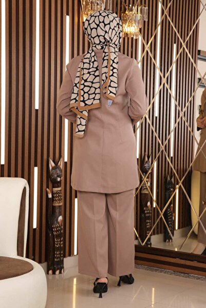 Modamihram Μπουφάν με κοστούμι βιζόν 19005