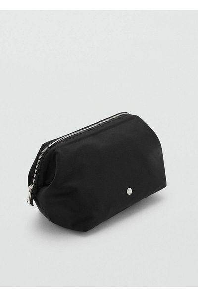 MANGO Woman Kosmetiktasche aus Nylon mit Reißverschluss