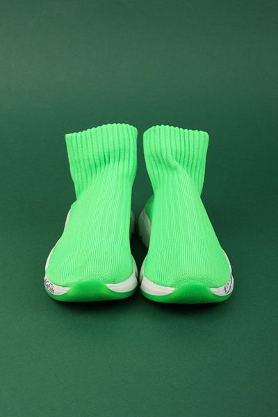 Katia&Bony Derby Sock Shoes Green