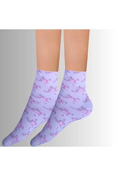 hırdawhat Colorful (12 Pairs) Lycra Cotton Women's Socks