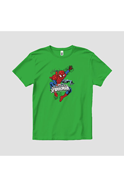 Built By Crazy Spiderman Ultimate Spiderman unisex dečija majica