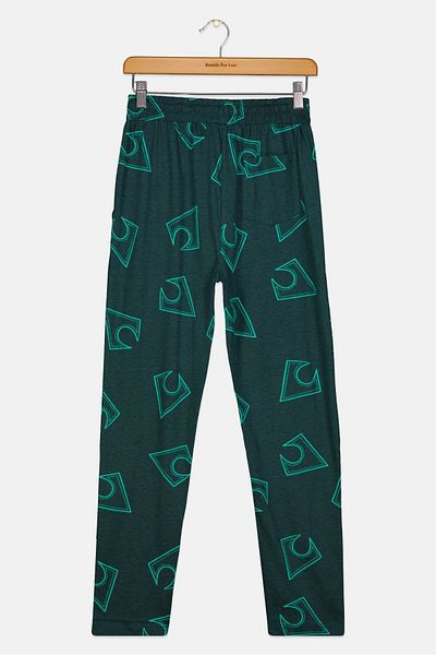 DC Kids Boy Allover Print Pajama Pants, Green