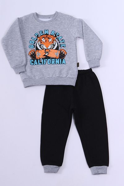HÇM Boy's 3 Thread Tracksuit Set - Character Printed E7