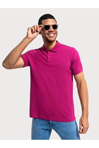 Loft Ανδρικό κοντομάνικο μπλουζάκι πόλο με γιακά LF2035136