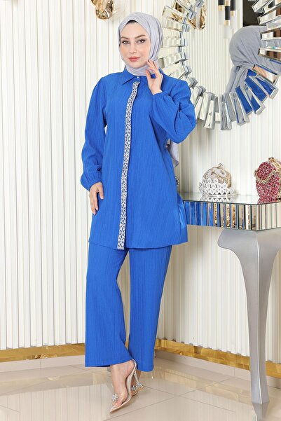 Modamihram Костюм Tas Detail Suit Blue 19195