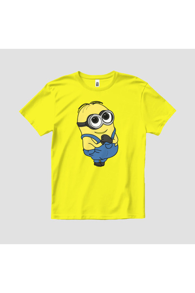 Built By Crazy Παιδικό μπλουζάκι Minions Characters Unisex
