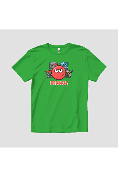 Built By Crazy Παιδικό μπλουζάκι Red Ball Group Unisex