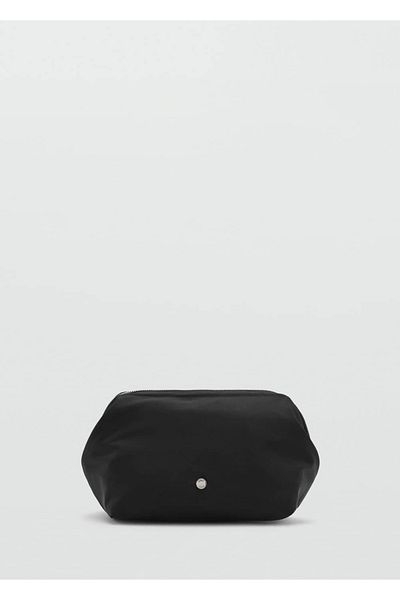 MANGO Woman Kosmetiktasche aus Nylon mit Reißverschluss