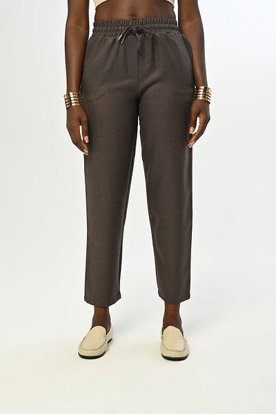 Orfeo Negro PANTALONI DE CULOARE SOLIDĂ PENTRU FEMEI
