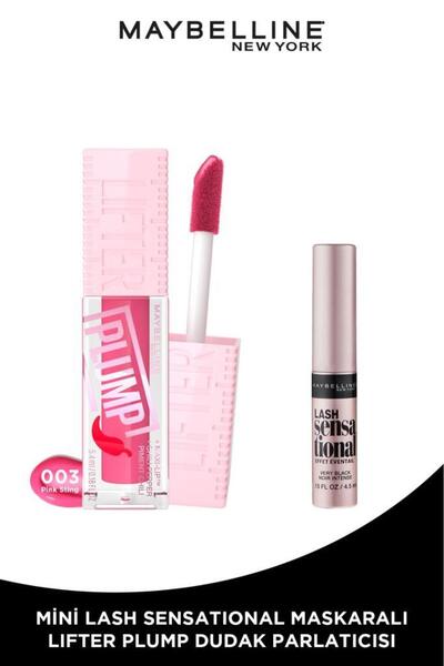 Maybelline New York Lifter Plump Dudak Parlatıcısı 003 Pink Sting Pembe & Min...