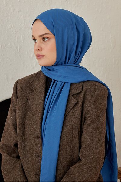 Modakaşmir Silky Jacquard Series Shawl with Welle Pattern