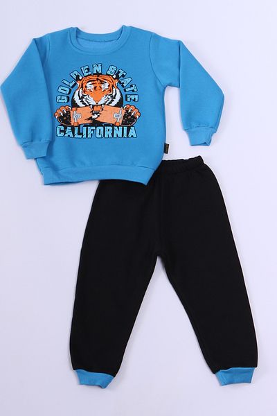 HÇM Boy's 3 Thread Tracksuit Set - Character Printed E7