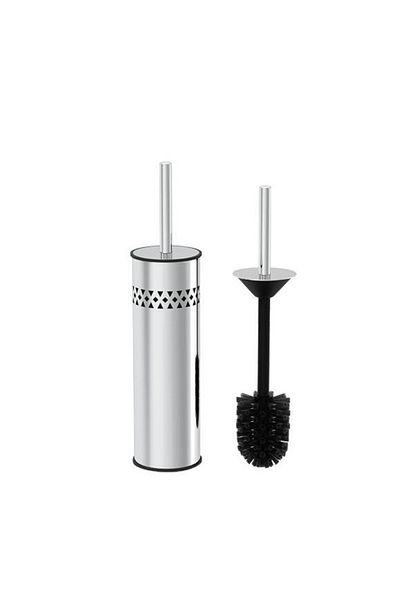 kitchenboost Perforated Metal Wc Toilet and Toilet Bush with Cabinet