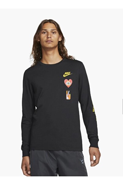 Nike Spor Giyim Uzun Kollu Tişört dx1053-010