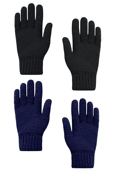 DONEX 2-Piece Knitwear Knitted Women's Gloves