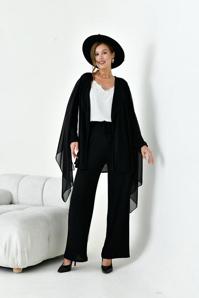 FTZ WOMEN Women's Woven Suit Black 30977