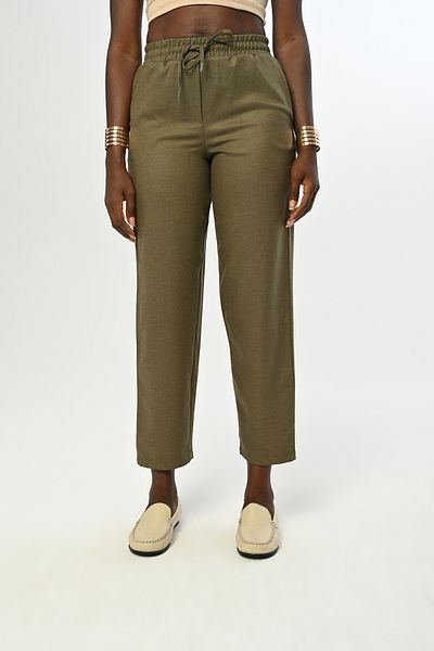 Orfeo Negro ΓΥΝΑΙΚΕΙΑ ΜΕΣΗ ΕΛΑΣΤΙΚΑ CASUAL FIT REGULAR ΜΟΝΟΧΡΩΜΑ ΠΑΝΤΕΛΟΝΙ
