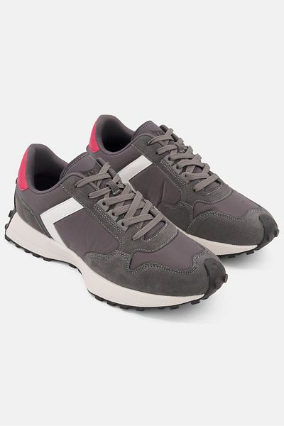 Tapout Men Lace Up Outdoor Spots Shoes, Grey