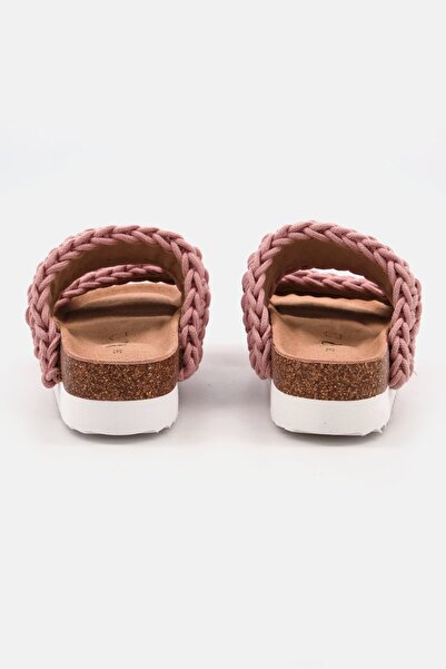 XOXO Women Slip On Cork Sandals, Brown