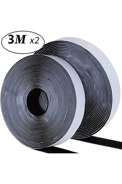 Choice 1/3/5M Strong Self-adhesive Fastener Tape Hook and Loop Magic Nylon Sticker Tape Adhesive with Gl...