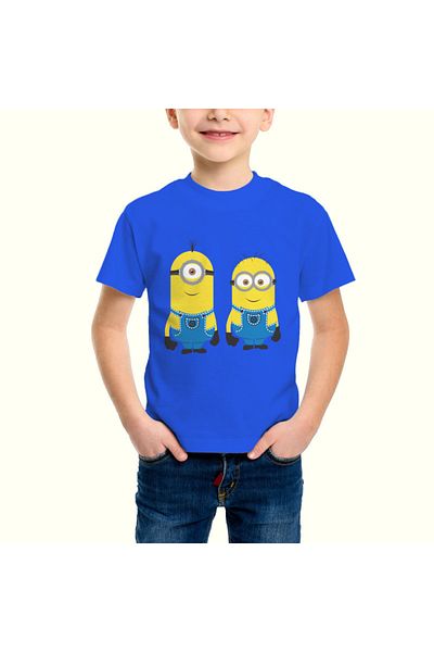 Built By Crazy Tricou unisex pentru copii Minions Characters