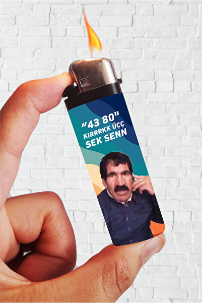 SARANG Çakmak 4380 Kırk Üç Sek Senn Diyen Dayı Baskılı Çakmak