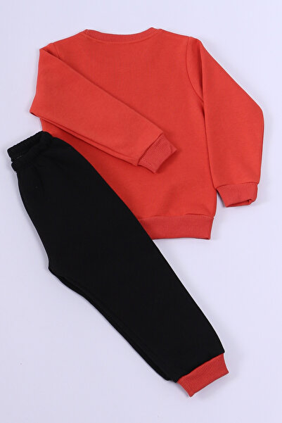 HÇM Boy's 3 Thread Tracksuit Set - Character Printed E7