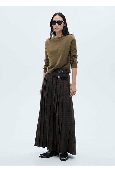 MANGO Woman Round neck knitwear sweater