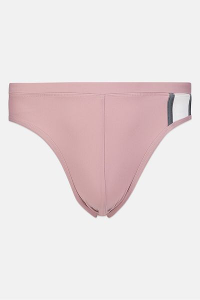 Asos Design Women Plain Bikini Bottom, Mauve
