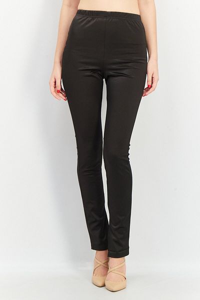 Asos Design Women Skinny Fit Solid Pants, Black