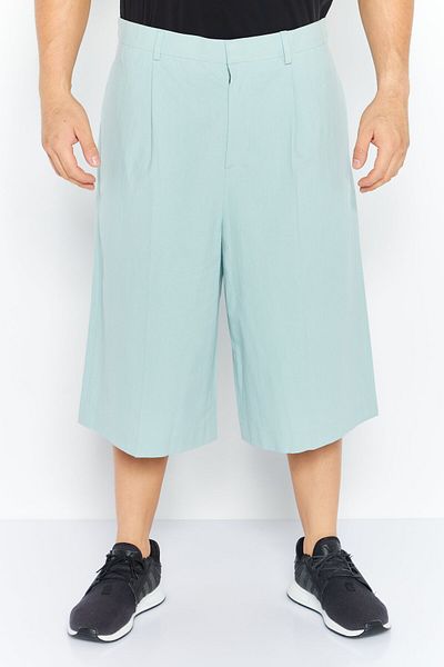 Asos Design Men Sportswear Fit Plain Shorts, Turquoise