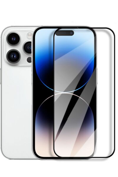 3GEN CASE İPHONE 15 PRO UYUMLU TAM KAPLAYAN ANTİ-STATIC 9H CAM EKRAN KORUYUCU