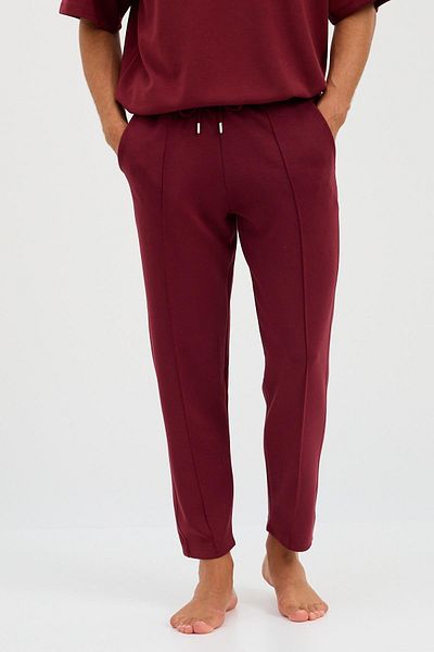 Katia&Bony Claret Red Ανδρικό Φούτερ Modal - Fluffy Corded